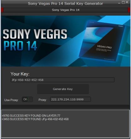 sony vegas pro 10 key generator free download